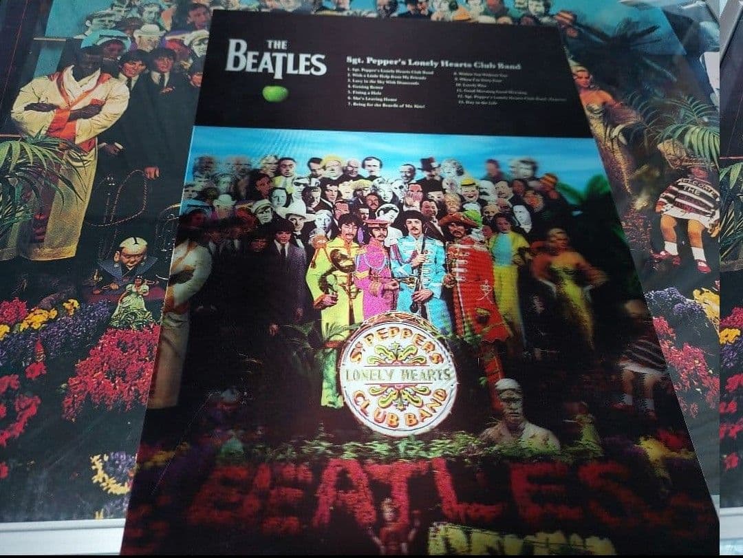 ビートルズサージェントペパーノーカットポスター