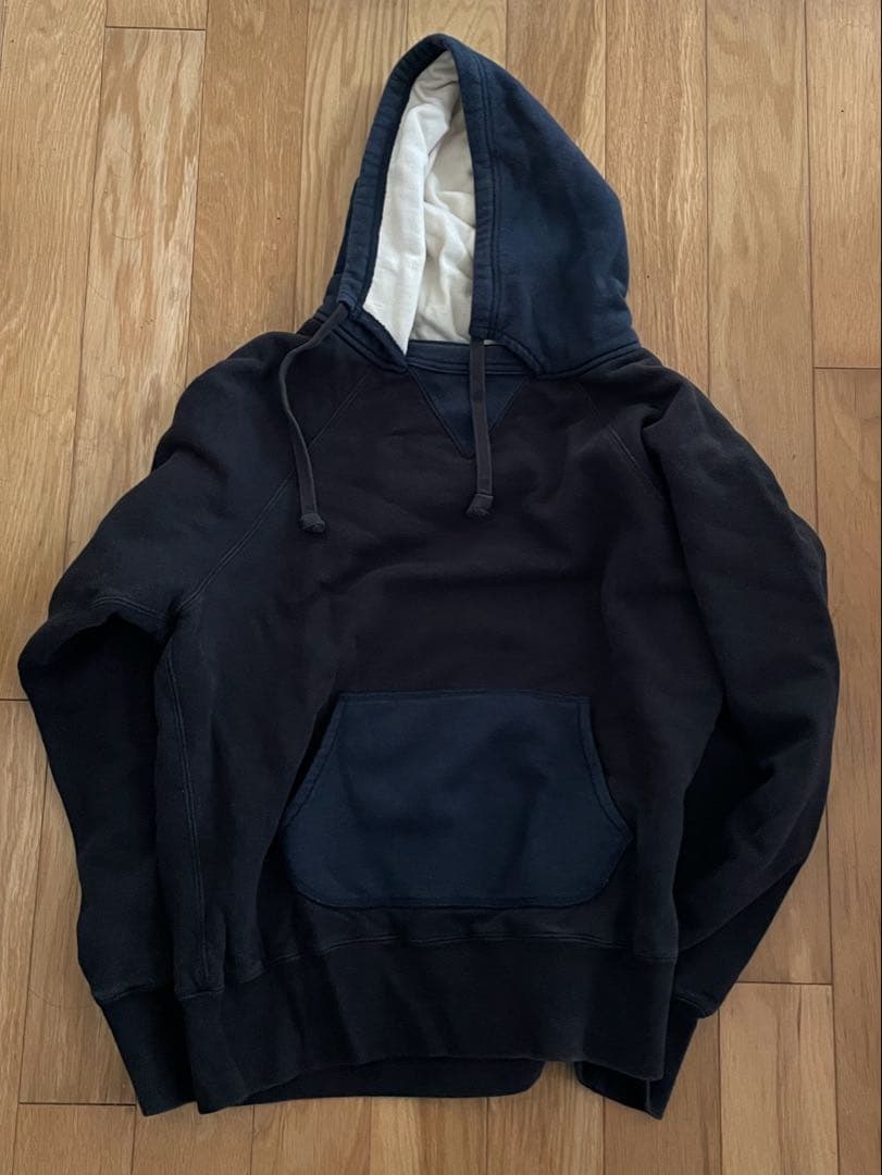 トップス THREE FACE DOUBLE FACE AFTER HOODIE