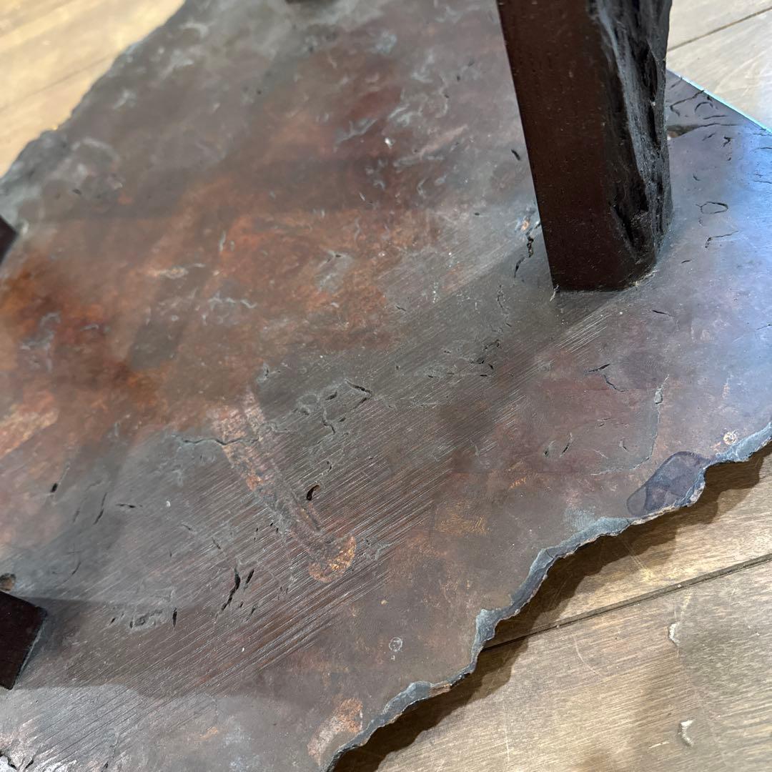 瘤木 一枚板 ローテーブル アンティーク