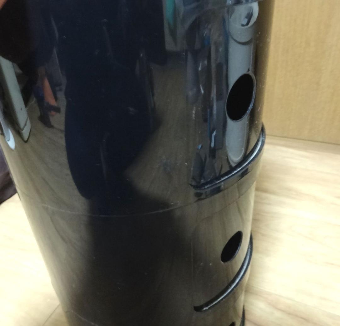 正規品　kartell カルテル　コンポニビリ　３段　黒　ブラック「