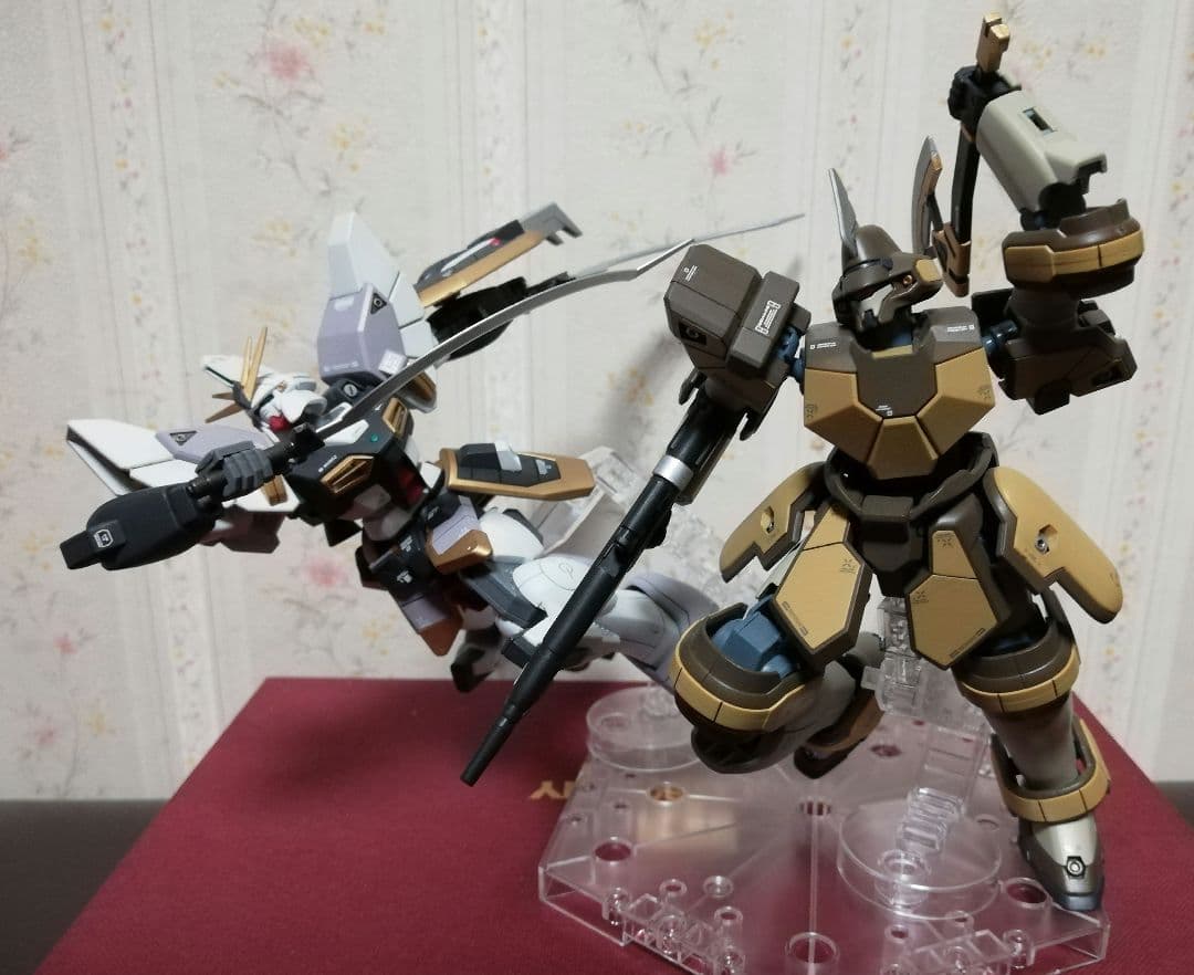 HG　ガンダムサンドロック　ヘビーアームズ　マグアナック　塗装完成品　ガンプラ