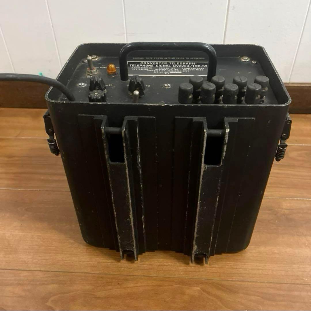 米軍　実物　CONVERTER TELEGRAPH -TELEPHONE