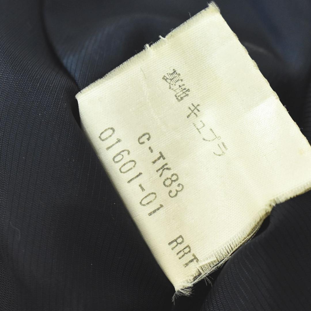 【エンブレム 金ボタン 】 90s バーバリー ウール チェスターコート 紺♪