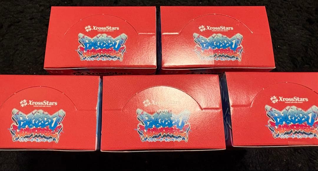 XrossStars トレーディングカード 5BOXセット