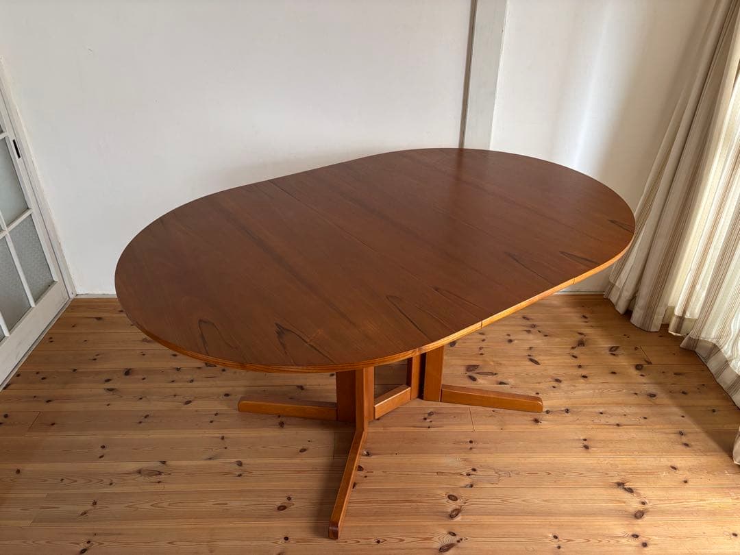 北欧ヴィンテージ　デンマーク　チーク　バタフライテーブル
