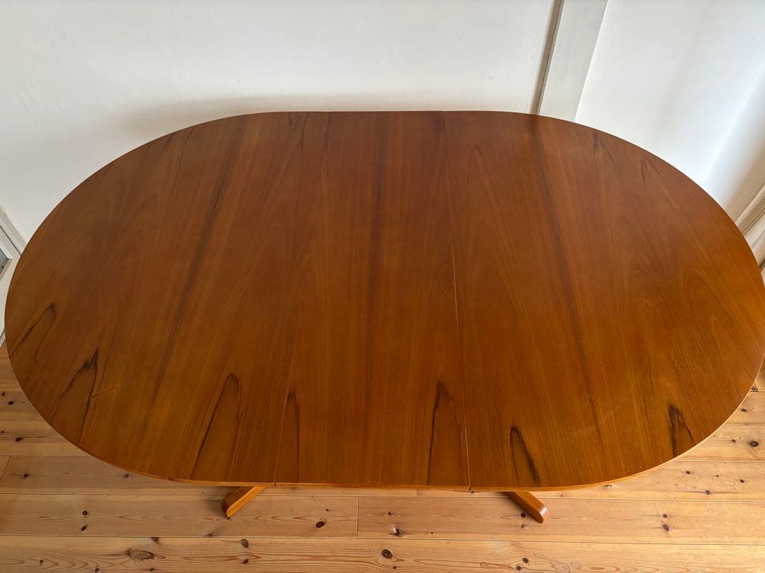 北欧ヴィンテージ　デンマーク　チーク　バタフライテーブル