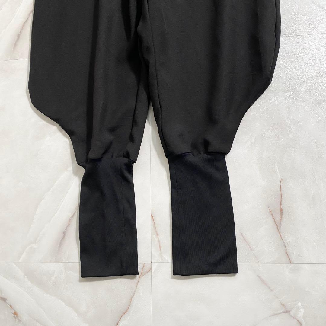 A17243 美品 グラム 変形サルエルパンツ ボンタン型 ブラック 3