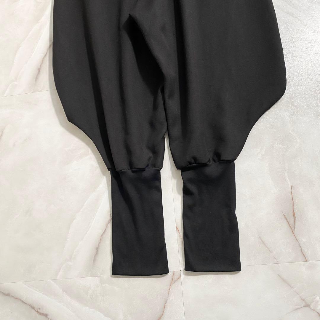 A17243 美品 グラム 変形サルエルパンツ ボンタン型 ブラック 3