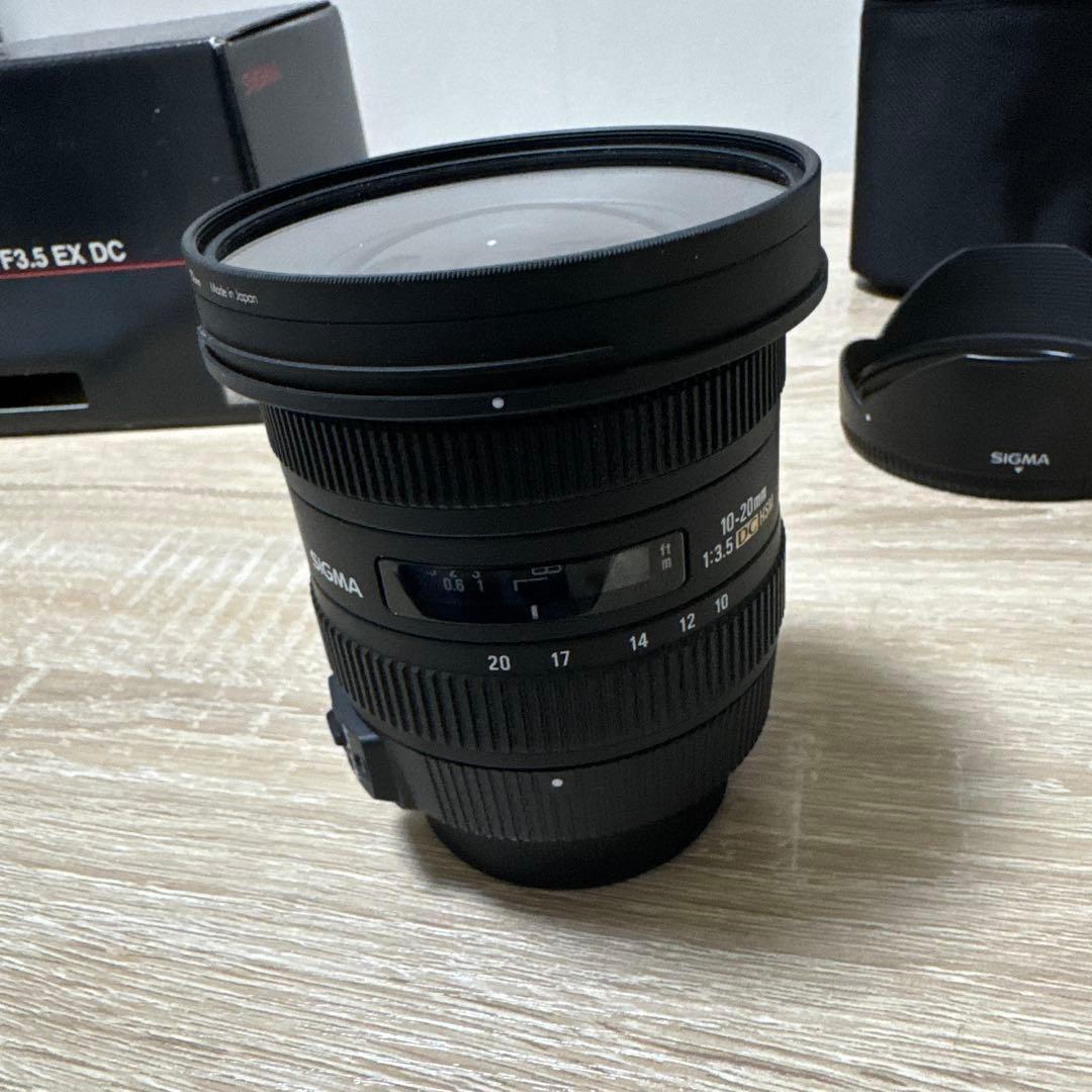 SIGMA 10-20mm F3.5 EX DC ニコンFマウント