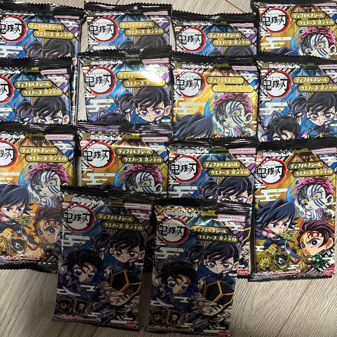 鬼滅の刃 にふぉるめーしょん デフォルメシール其ノ十四（14）まとめ売り