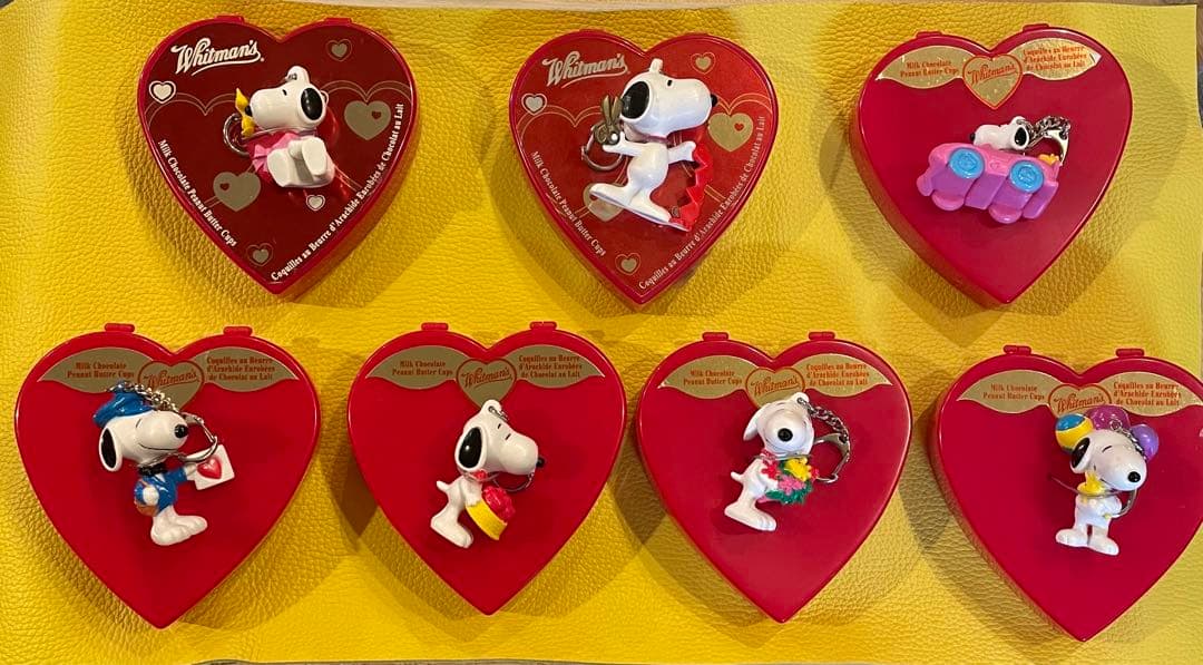 スヌーピー ヴィンテージ ホイットマン チョコケース 7個セット