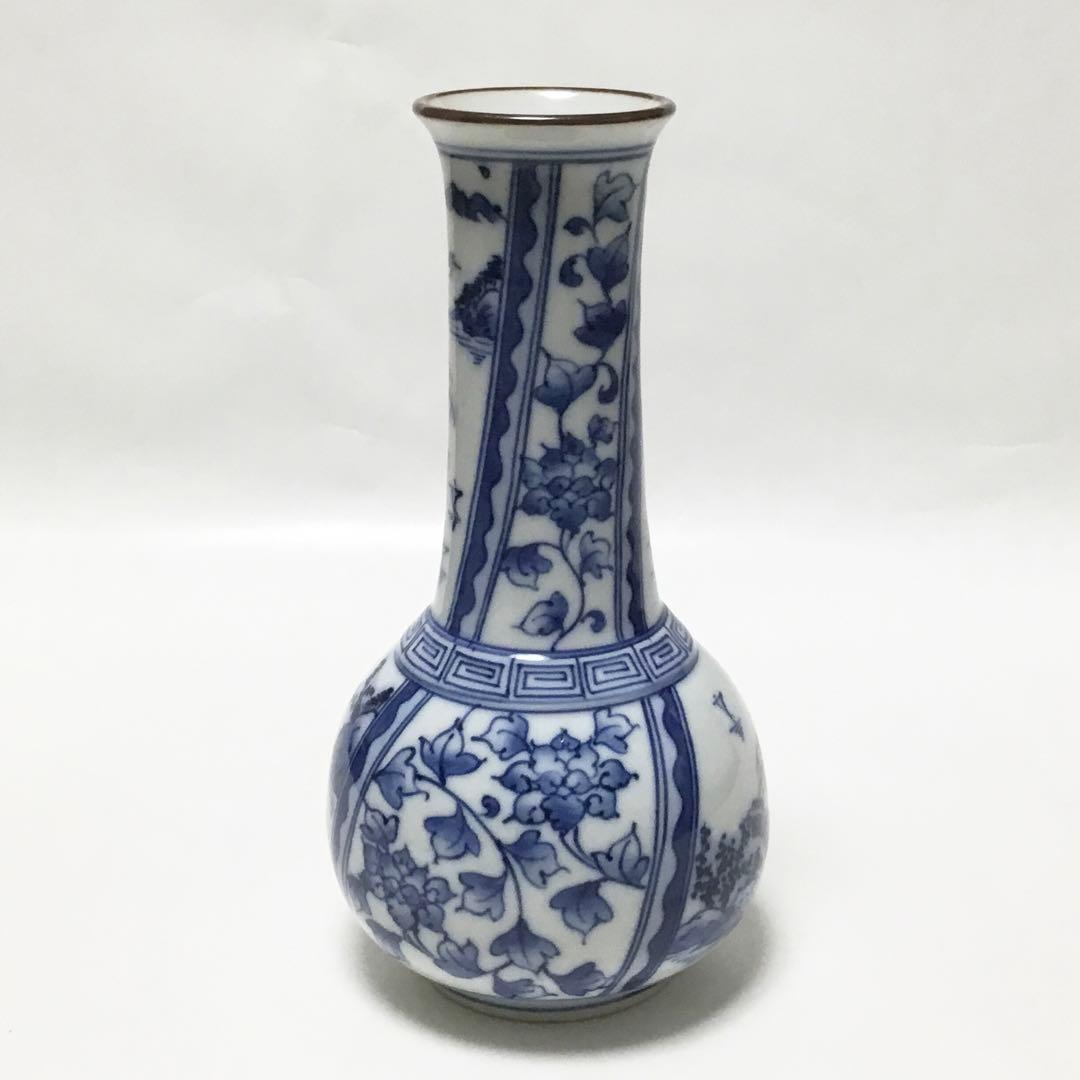 染付皆具 手塚央 茶道具 古物品 木箱入