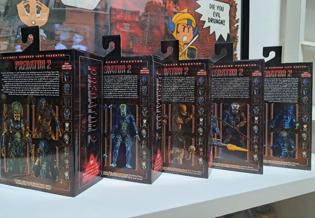 新品未開封 ネカ NECA プレデター2 アルティメット 全10種 フルコンプ