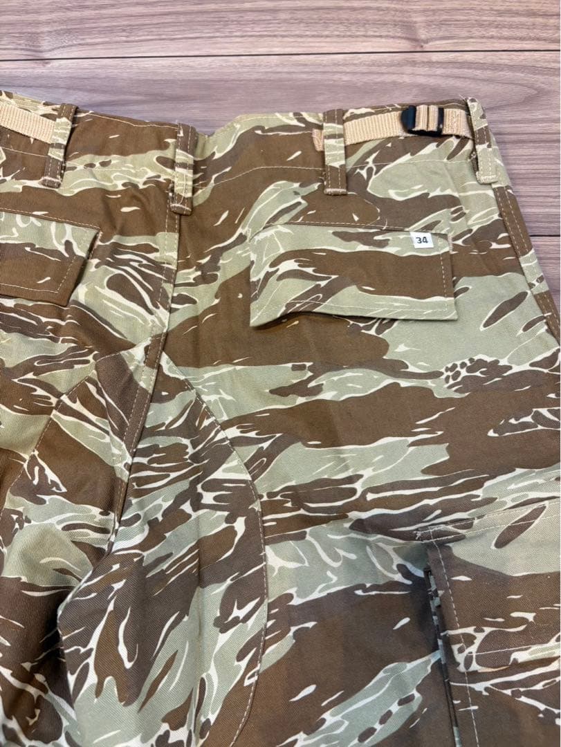 デザートタイガー　迷彩服上下　タイガーストライプ