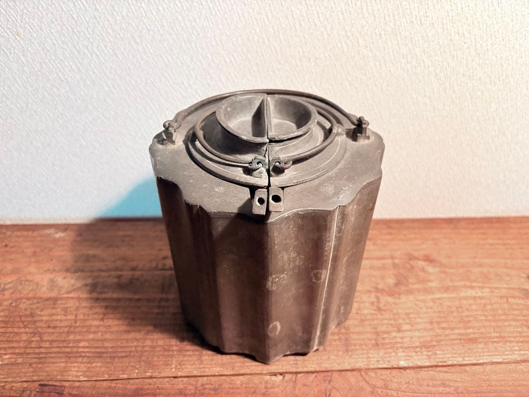 時代酒器 骨董 古玩 酒燗器 二重 ちろり 燗銅壷 熱燗器 酒沸 野燗炉