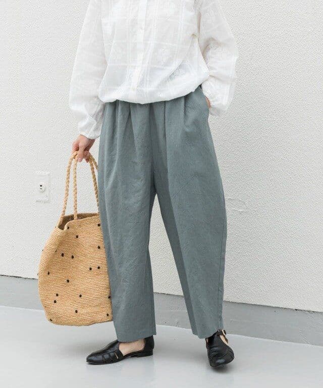 かぐれコットンリネンラミーサルエルパンツアーバンリサーチドアーズ