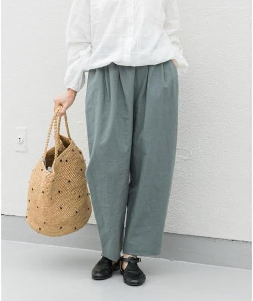 かぐれコットンリネンラミーサルエルパンツアーバンリサーチドアーズ