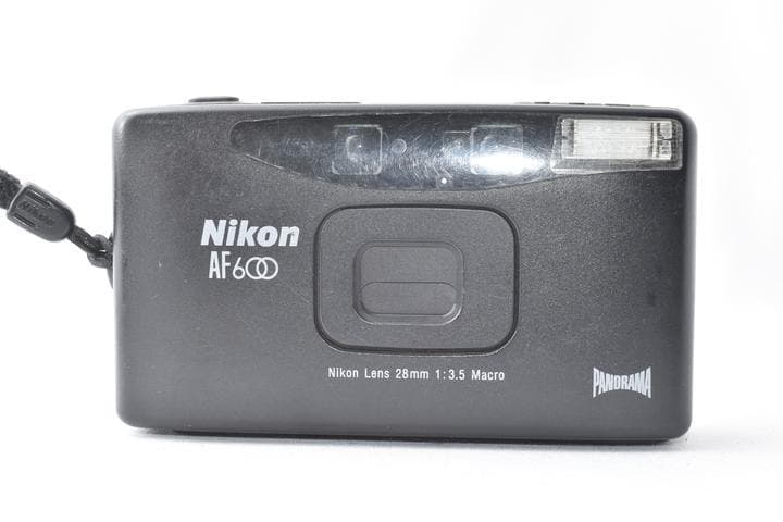 ニコン Nikon AF600 ブラック コンパクトフィルムカメラ