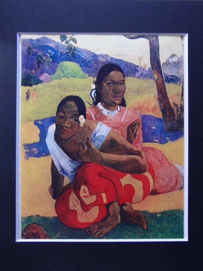 ポール・ゴーギャン、【ナフェア・フォア・イポイポ（いつ嫁ぐのか）】