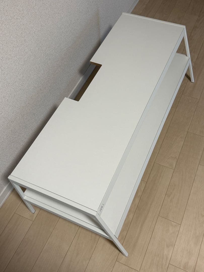 EQUALS メディアラック 白