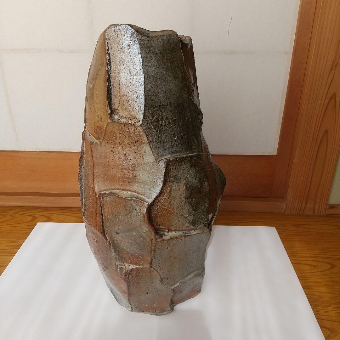 丹波焼 花入れ 大西雅文