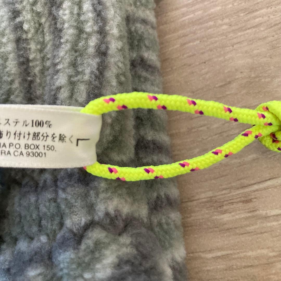 90s patagonia 総柄フリースミトンUSA製 / シンチラスナップT