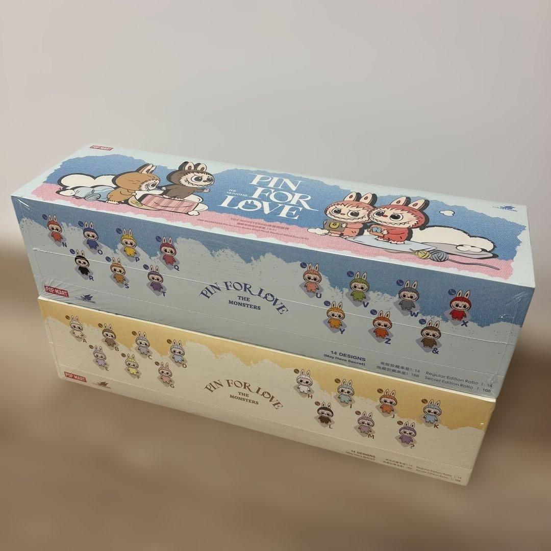 PIN FOR LOVE ラブブ イニシャルアソート　アルファベット ぬいぐるみ