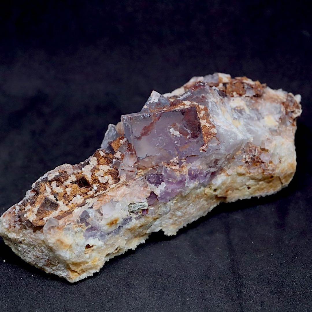 蛍石 ニューメキシコ フローライト 原石 280.7g FL390　鉱物　天然石