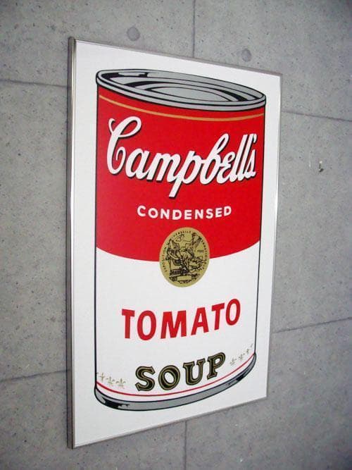Sunday B Morning版キャンベルスープ缶 Tomato /ウォーホル