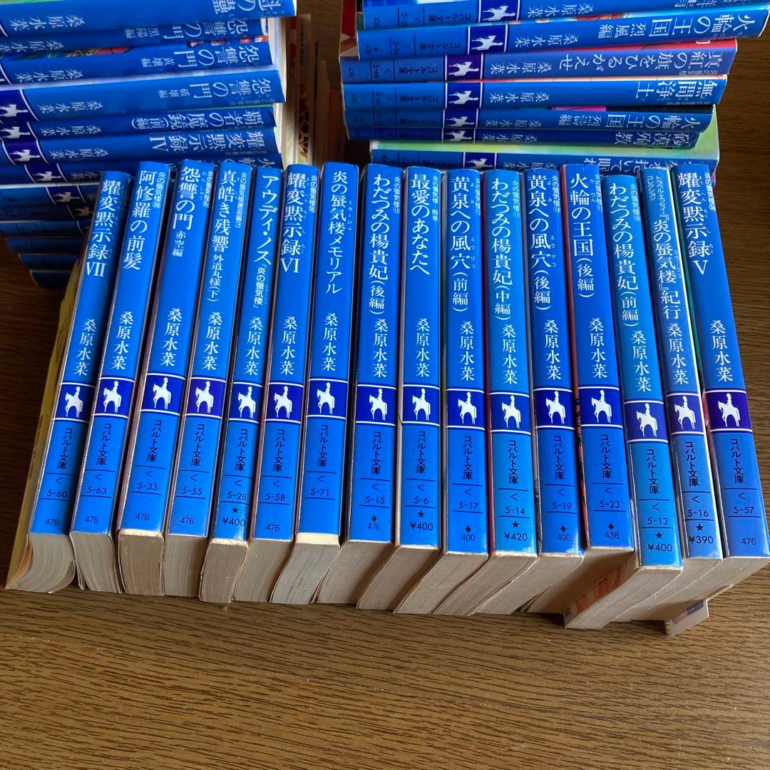 炎の蜃気楼シリーズなど計48冊　桑原水菜　　　値引き交渉大歓迎