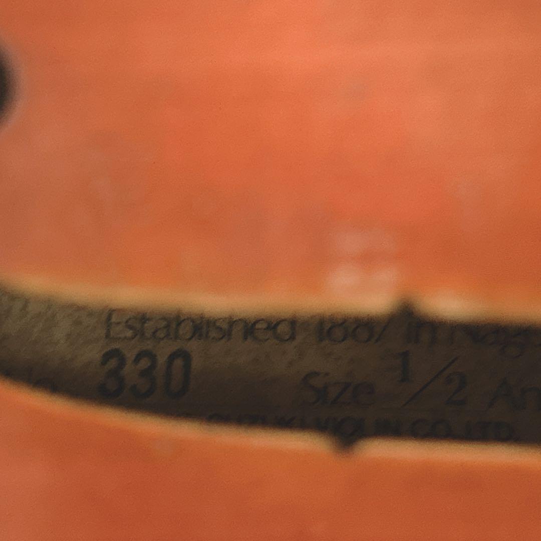 SUZUKI バイオリン No.330 1/2 初心者　現状品