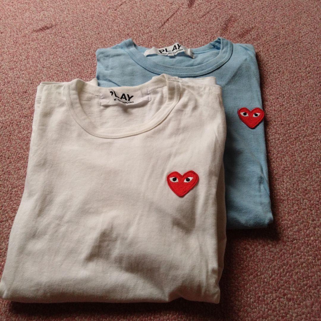 【極美品2枚セット】PLAY COMME des GARÇONS Tシャツ M
