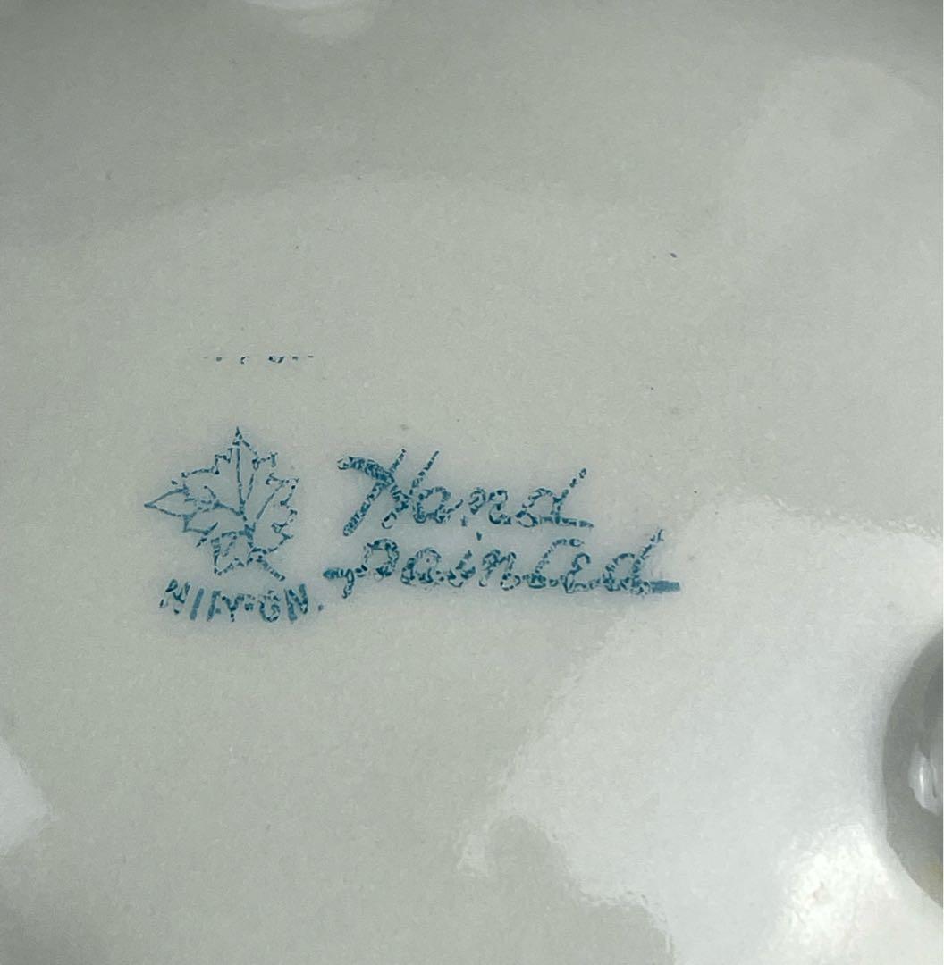 【専用】オールドノリタケ フライングスワン 脚付きティーカップ ソーサー ２客