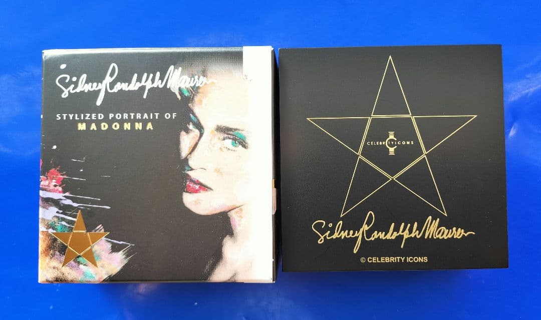 ソロモン諸島 大型5ドルカラー銀貨（マドンナ）PCGSPR69DCAM準最高鑑定