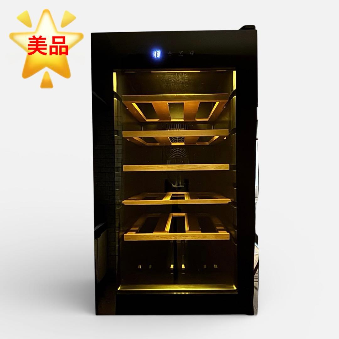 【美品】 BWCー018PS ワインセラー 18ボトル ペルチェ式 PlusQ