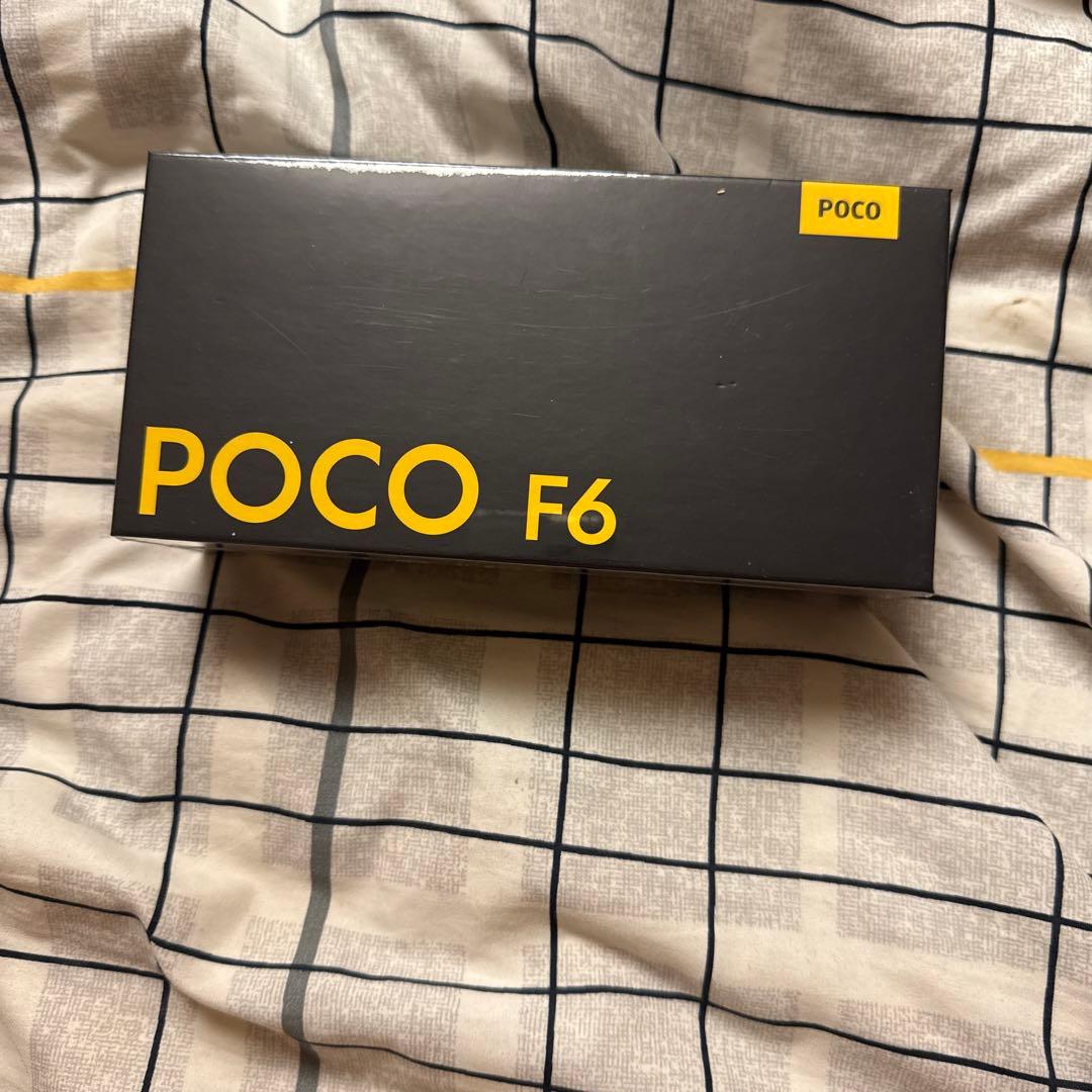 携帯電話本体 POCO F6 8GB+256GB