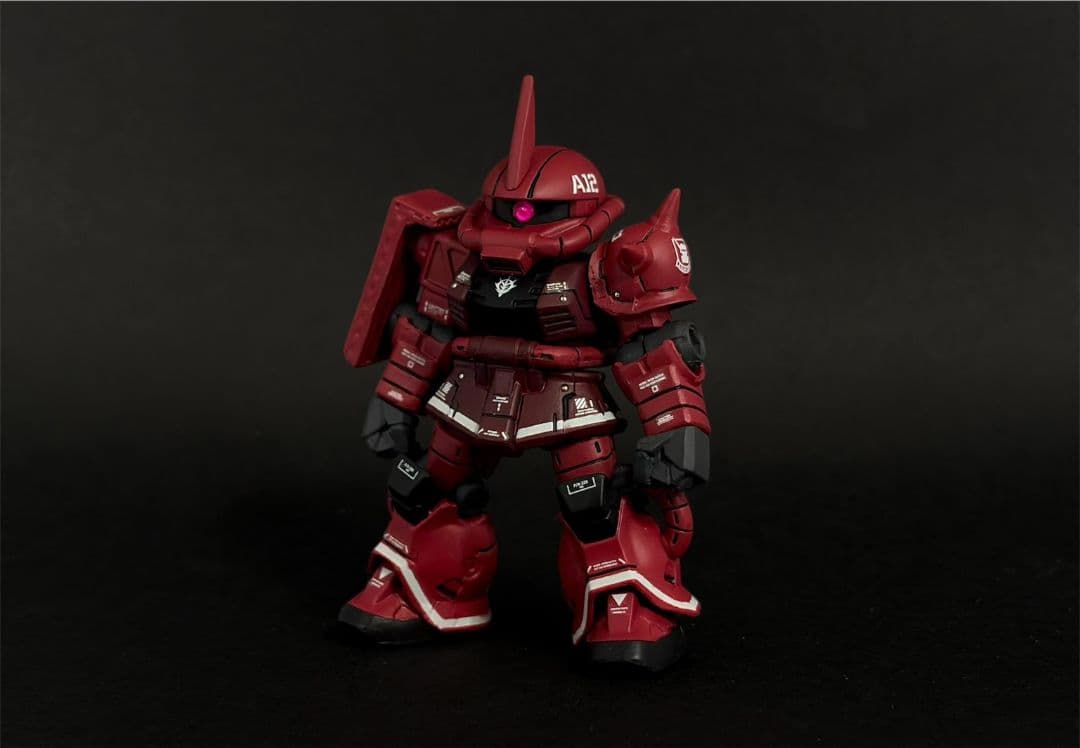 ホ*オ様 モビルスーツアンサンブル ザクII(シャア専用機) 全塗装