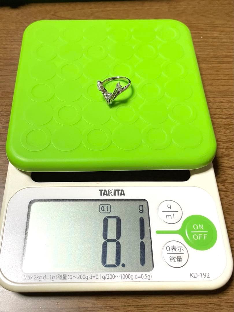 pt900 ダイヤモンド　リング