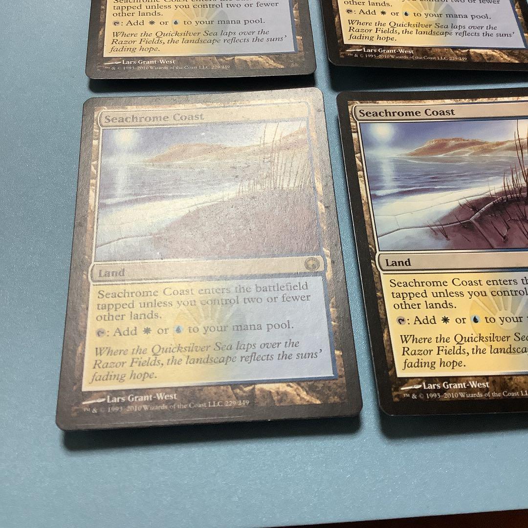 *バラ売り可*  金属海の沿岸　 SOM英語4枚セット