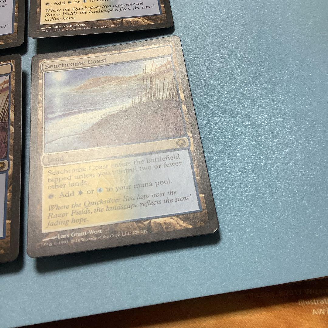 *バラ売り可*  金属海の沿岸　 SOM英語4枚セット