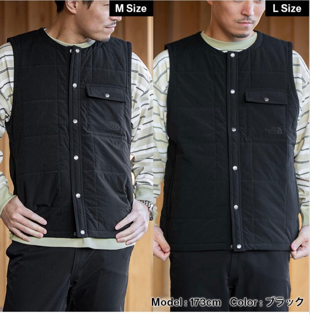 【美品】THE NORTH FACE メドウウォームベスト　L ベスト 中綿