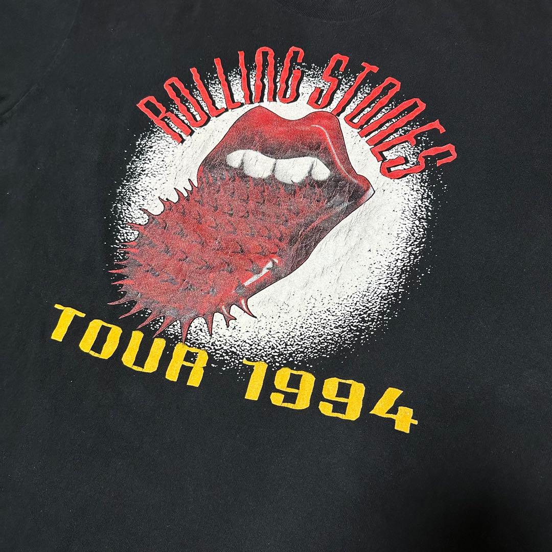 ローリングストーンズ XL スパイクタン ブラック スカル 94