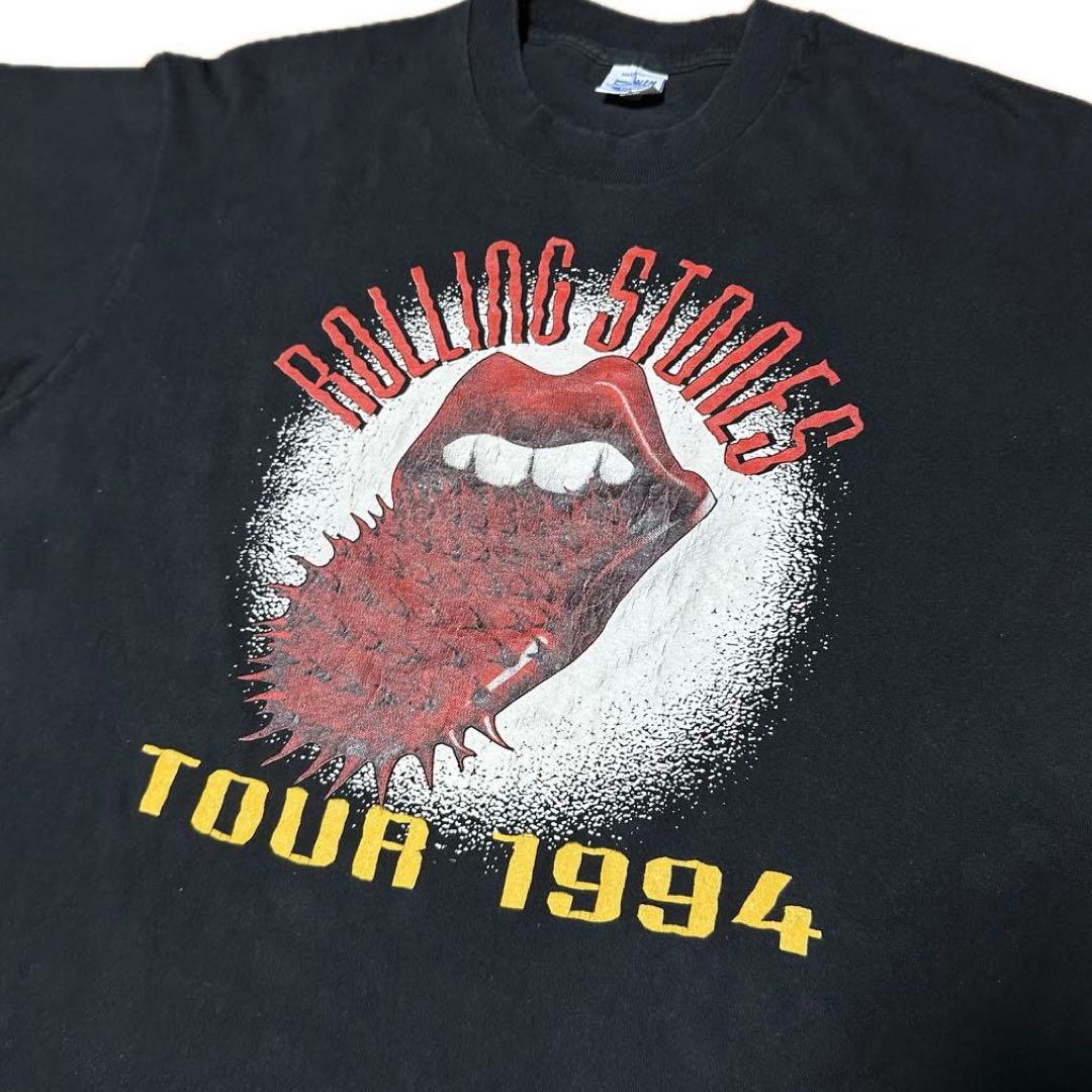 ローリングストーンズ XL スパイクタン ブラック スカル 94