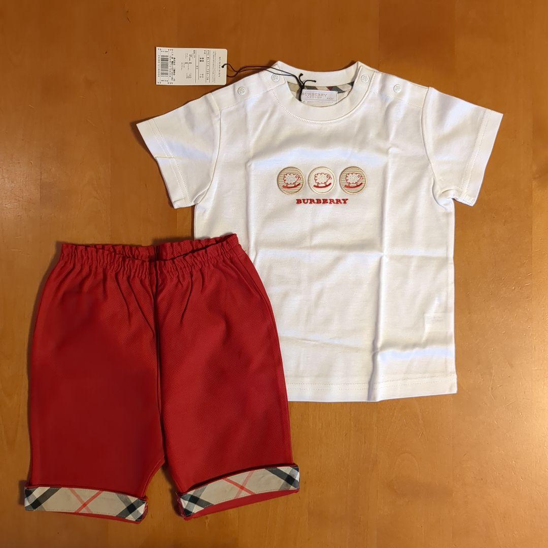 BURBERRY Tシャツとショートパンツセット 90cm