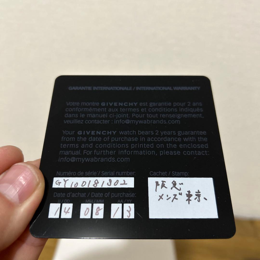 givenchy seventeen リカルドティッシ