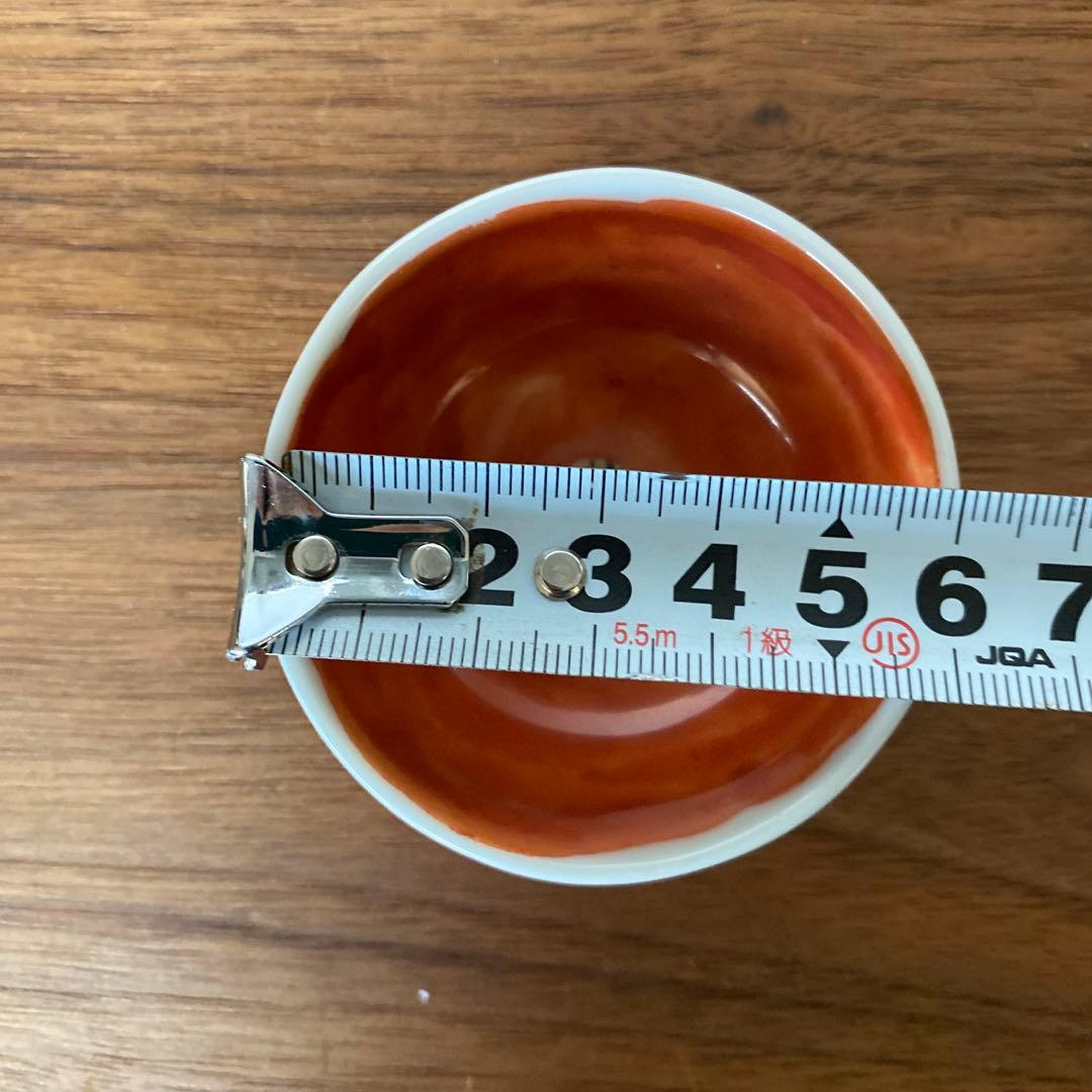 九谷焼　須田菁華　色絵花玉文徳利　椿酒盃2個