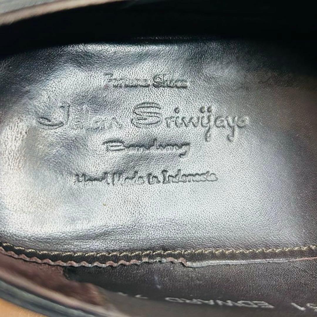 【極美品】ジャランスリウァヤ EDWARD プレーントゥ 黒 7.5 ダイナイト