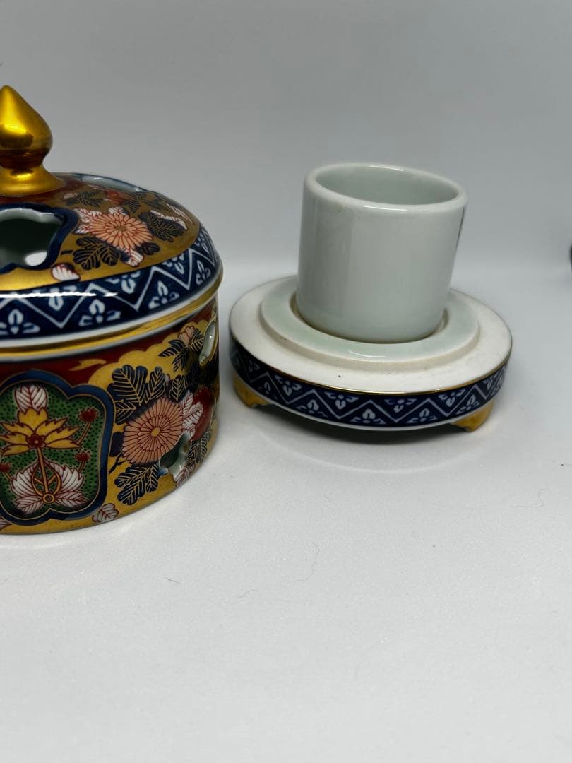 有田焼極錦　金彩古伊万里 香炉