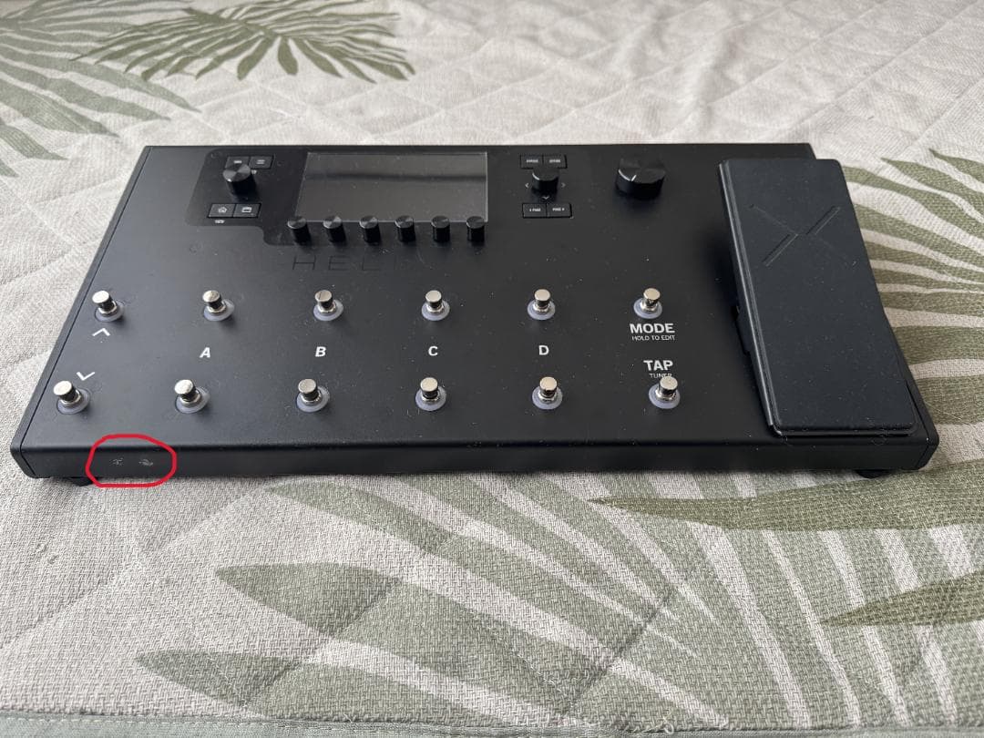 Line 6 Helix LT マルチエフェクター