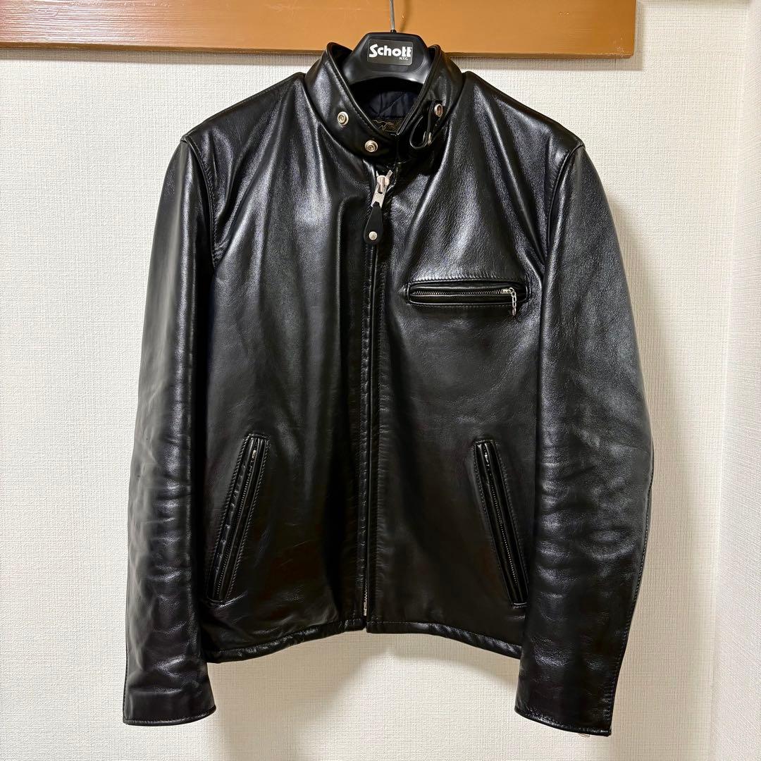 【USA】Schott 641HH ライダースジャケット 40馬革